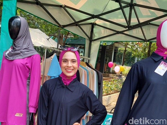 Nycta Gina saat ditemui di kawasan Jakarta Selatan.