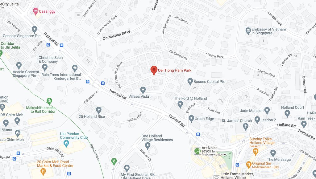 Oei Tiong Ham Building, di National University of Singapore. (Tangkapan Layar Google Maps)