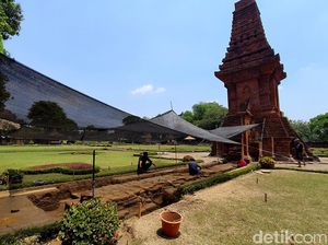 Pagar Gapura Bajangratu Mojokerto Diekskavasi Usai 31 Tahun Pemugaran