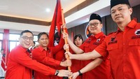 Pelantikan Andy Arif Widjaja menjadi Ketua Banteng Muda Indonesia Jakarta Utara dilakukan oleh Ketua DPC PDIP Jakarta Utara Irwan Setiadi dan Sekretaris DPC PDIP Jakarta Utara Brando Susanto. 