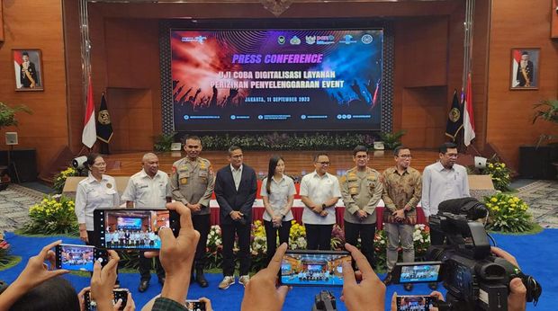 Perizinan event online OSS di Kemenparekraf