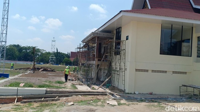 Persiapan jelang STQ Nasional di Jambi dikebut.