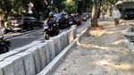 Revitalisasi Trotoar Jalan Wijaya, Begini Progresnya