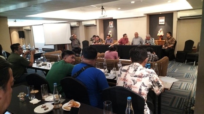 Sosialisasi dan edukasi royalti musik dari LMKN di Bali.