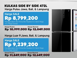 Transmart Full Day Sale Hadir Lagi, Beli Kulkas Bisa Hemat Sampai Rp 3 Juta!