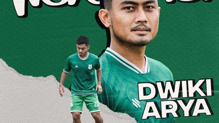 Unggahan sambutan ke Dwiki Arya di Instagram PSMS Medan. (Instagram PSMS Medan)