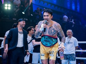 Pesan Uus Setelah Kalahkan Jerinx di Atas Ring Tinju