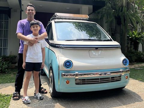 Wuling Air ev Retro Futuristic