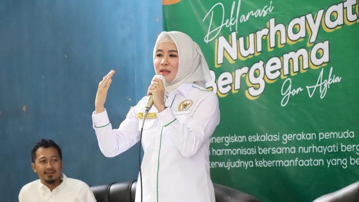 Anggota DPR RI Komisi IX Nurhayati Effendi