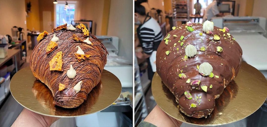Croissant jumbo di Kanada dan Singapura