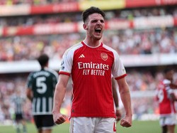 Tempat pertama diduduki Declan Rice. Sang gelandang seharga 105 juta Pounds ini langsung jadi jagoan. Rice rata-rata menang dua tekel, satu intersep dan dua sapuan. Rice turut mampu mengemas tujuh gol dan 10 assist dari total 51 penampilan di seluruh kompetisi (Reuters)