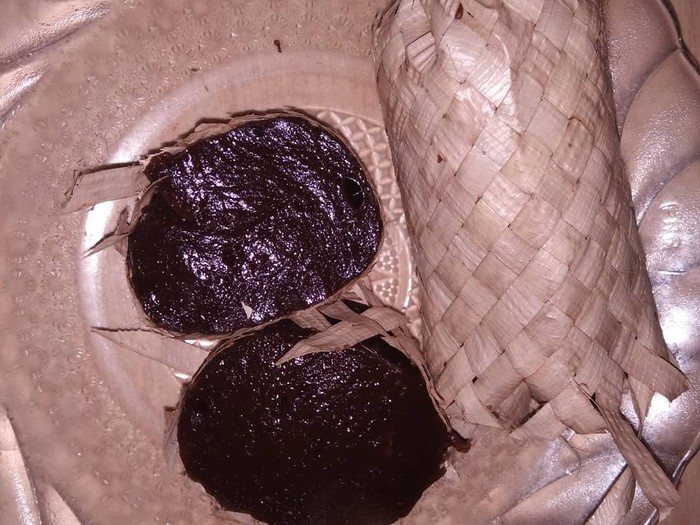 Dodol hitam khas Mandailing, Alame.