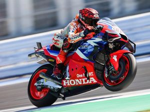 Honda Uji Coba Rangka Baru di Tes Misano, tapi Pakai Mesin Lama