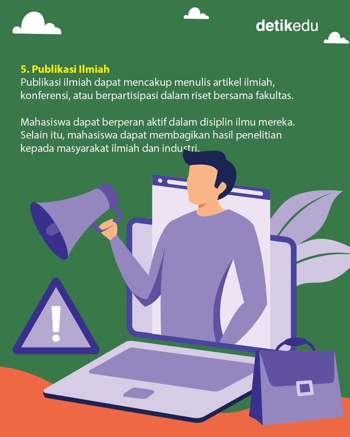 Infografis 5 tugas akhir pengganti skripsi
