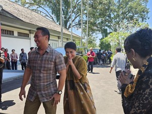 Kunjungi Istana Tampaksiring, Andika Perkasa Bantah Safari Politik