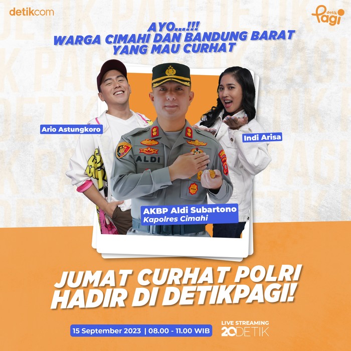 Jumat Curhat bareng Kapolres Cimahi AKBP Aldi Subartono