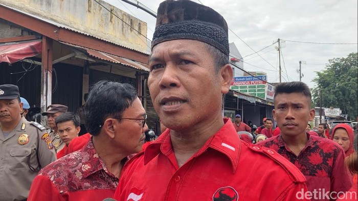 Kader PDIP, Tegap Sembiring (Aprilda Ariana Sianturi/detikSumut)