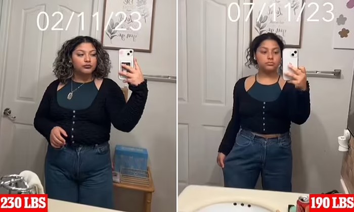 Keren! Wanita Ini Sukses Turun BB 18 Kg dan Masih Makan Fast Food