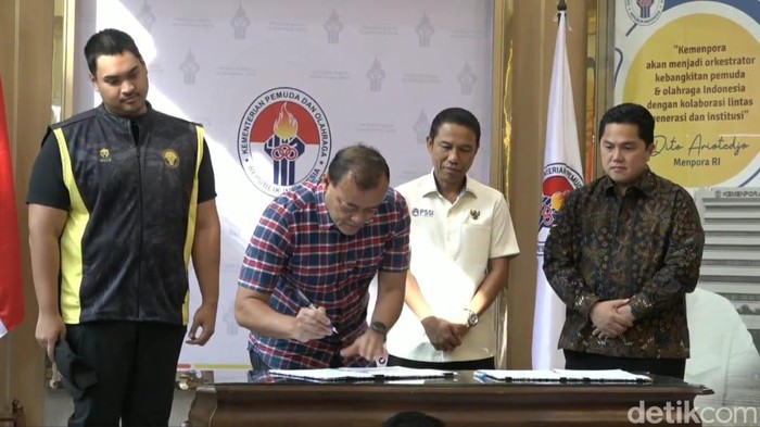 Kerja sama Kemenpora dan PSSI soal bantuan Rp 399,5 miliar untuk Piala Dunia U-17.