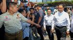 Momen Anies-Cak Imin Kompak Berkemeja Putih ke DPP PKS