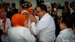 Momen Anies-Cak Imin Kompak Berkemeja Putih ke DPP PKS