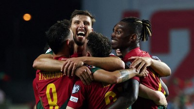 Momen Portugal Pesta 9 Gol ke Gawang Luxembourg, Tanpa Ronaldo