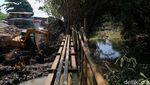 Melihat Progres Pembangunan Jembatan Kali Angke Tangsel