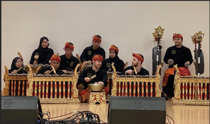 PPI Selandia Baru menampilkan gamelan Bali dan tari pendet