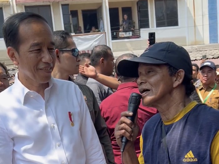 Presiden Jokowi saat berkunjung ke Cilegon (dok. Instagram Pramono Anung)