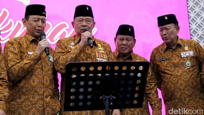 Potret Kompak SBY hingga Prabowo Nyanyi Bareng Manis dan Sayang