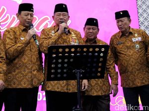 Potret Kompak SBY hingga Prabowo Nyanyi Bareng Manis dan Sayang