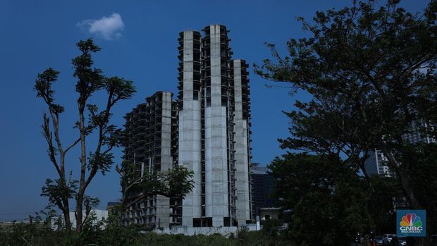 Suasana Apartemen mangkrak The Lana Alam Sutra di Kawasan Tangerang, Banten, Selasa (12/9/2023). (CNBC Indonesia/Tri Susilo) Suasana Apartemen mangkrak The Lana Alam Sutra di Kawasan Tangerang, Banten, Selasa (12/9/2023). (CNBC Indonesia/Tri Susilo)