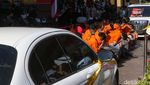 Wajah-wajah Lesu Tersangka Narkoba Jaringan Internasional