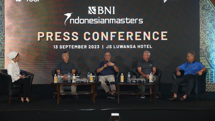 144 Pegolf Siap Ramaikan Turnamen Golf Terbesar di Indonesia Turnamen golf profesional internasional terbesar di Tanah Air BNI Indonesian Masters 2023 kembali digelar, Rabu (13/9/2023). Ajang ini akan berlangsung 16-19 November 2023.