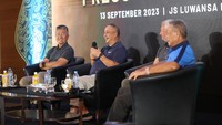 Tunamen golf Indonesian Masters 2023 resmi diluncurkan di Jakarta, Rabu (13/9/2023). Menjadi gelaran ke-11, BNI Indonesian Masters akan dihelat di lapangan berstandar internasional Royale Jakarta Golf Club, Halim Perdana Kusumah, Jakarta.  