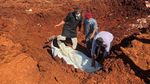 Korban Tewas Akibat Banjir di Libya Dimakamkan