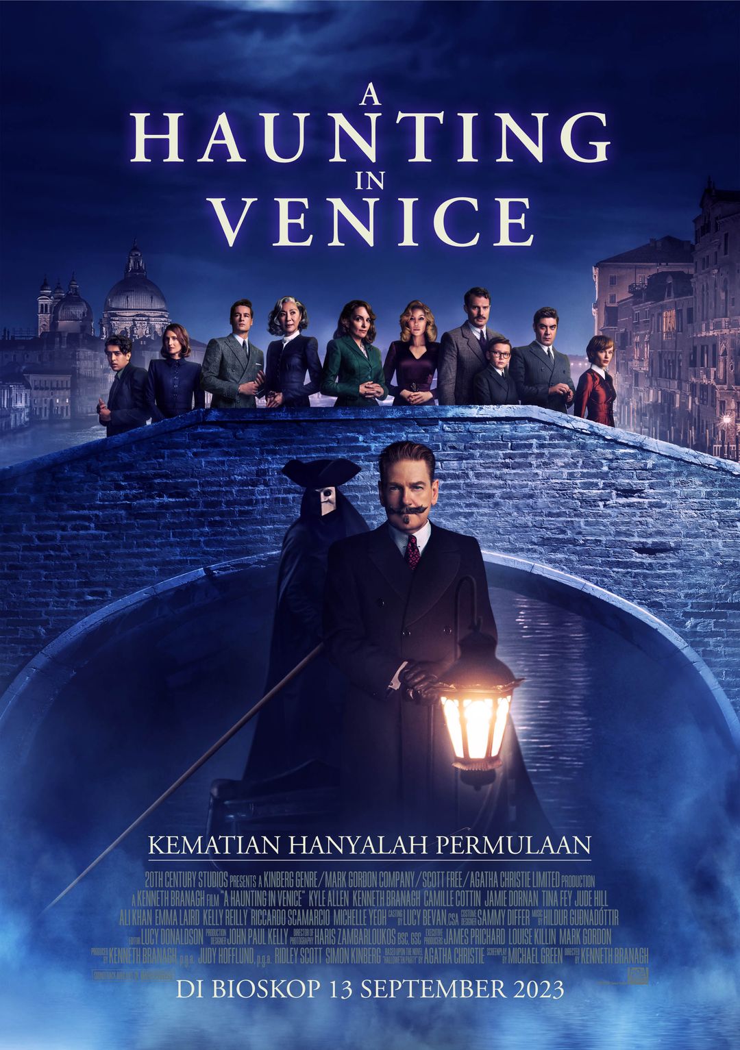 Adegan dalam film A Haunting in Venice.