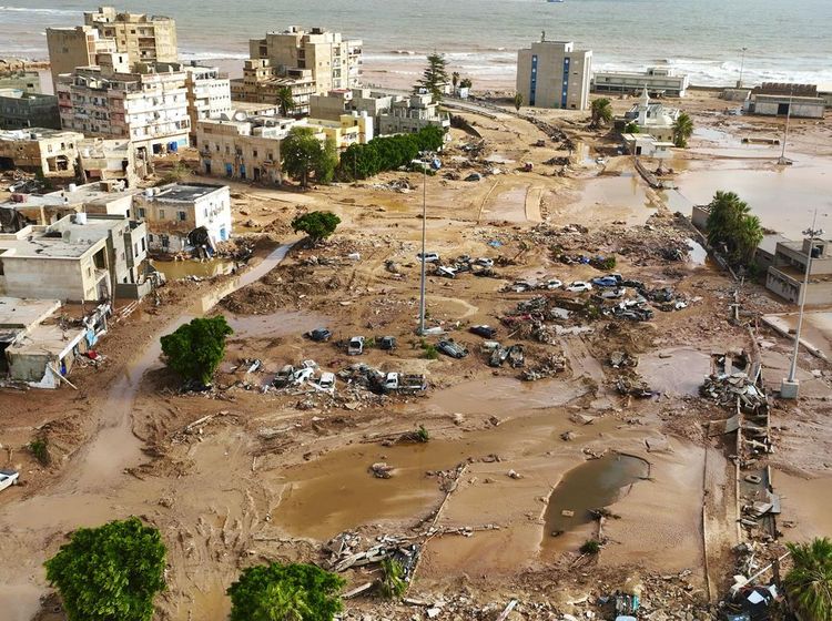 Bak Diterjang Tsunami, Ini Jejak Dahsyatnya Banjir di Libya