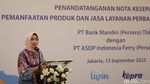 Bank Mandiri Perkuat Kerja Sama Layanan Perbankan bagi ASDP
