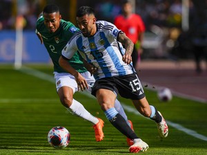 Bolivia Vs Argentina: Messi Absen, La Albiceleste Menang 3-0