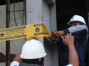 DLH DKI Segel Cerobong Pabrik Baja Diduga Penyebab Polusi Udara
