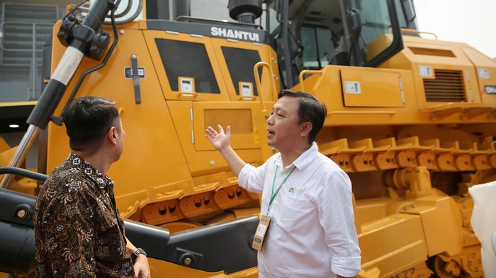 GMT Ramaikan Mining Expo Mining Exhibition 2023 digelar di Jakarta. GMT kembali hadir dengan beragam alat berat unggulan, Rabu (13/9/2023).