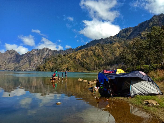 Suasana Gunung Rinjani