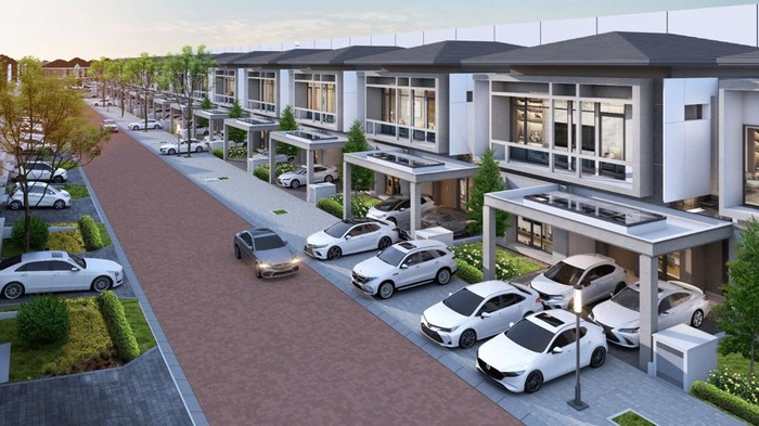 Ilustrasi Pengembangan Kawasan Gading Serpong