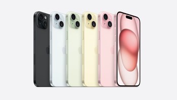 Dominasi Apple di peringkat lima besar berlanjut dengan iPhone 15 di posisi dua dengan pangsa pasar 4,3%. Foto: Apple
