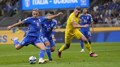 Italia Bungkam Ukraina di Kualifikasi Euro 2024