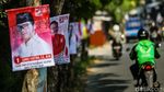 Jelang Pemilu, Spanduk-Poster Caleg Menjamur di Ciputat