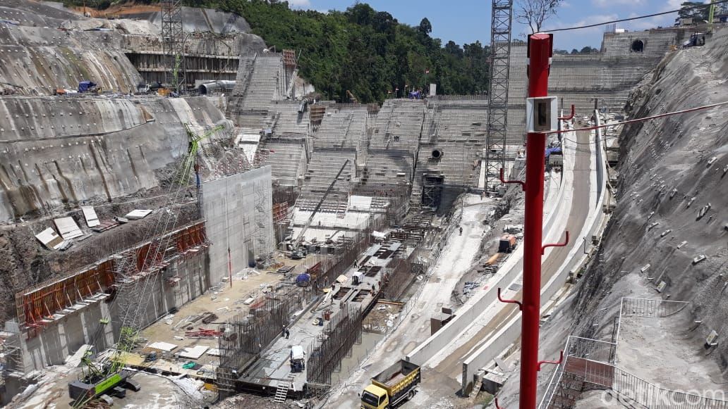 JK Tinjau PLTA Kerinci