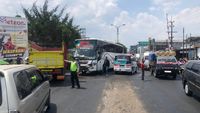 Fakta-fakta Kecelakaan Maut Bus Tentrem Di Singosari Malang