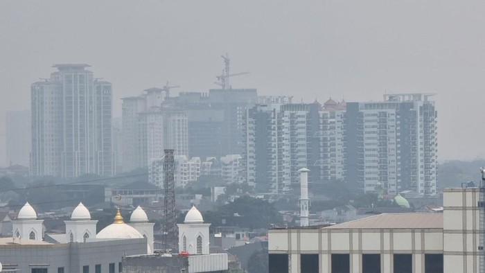 Langit Jakarta Kembali Kelabu (13/9) (Dhani-detikcom)